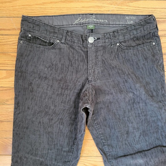 Eddie Bauer Modern Fit Slim Leg Corduroy Jeans - Picture 3 of 9